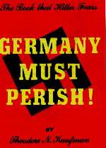 Titelbild Germany Must Perish von Theodore N. Kaufman