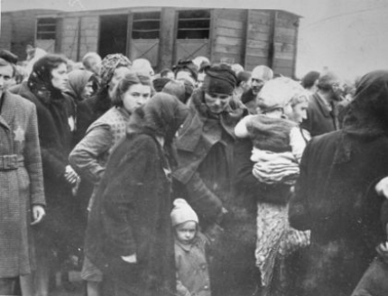 Ankunft in Auschwitz: Selektion auf der Rampe