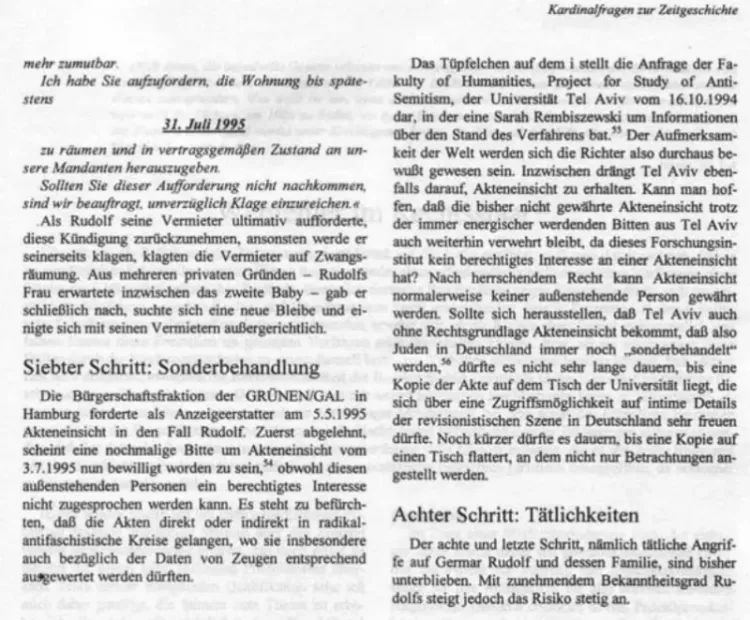 Ein Screenshot aus dem zweispaltig gesetzten Buch, der das gerade wiedergegebene Zitat enthält.