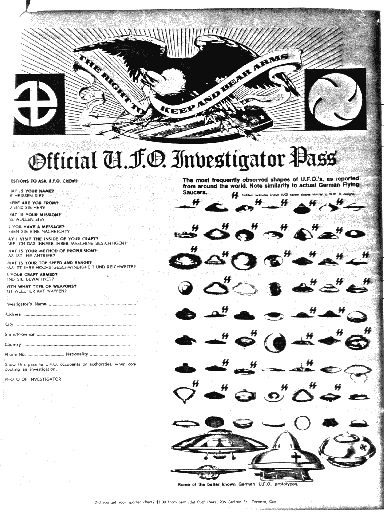 Ufo-Reporterausweis