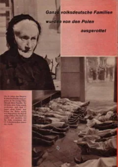Pamphlet Polnische Blutschuld